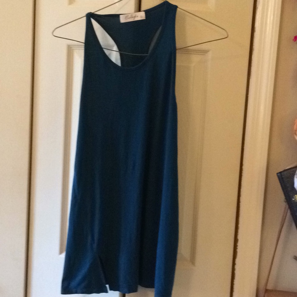 Long racerback top